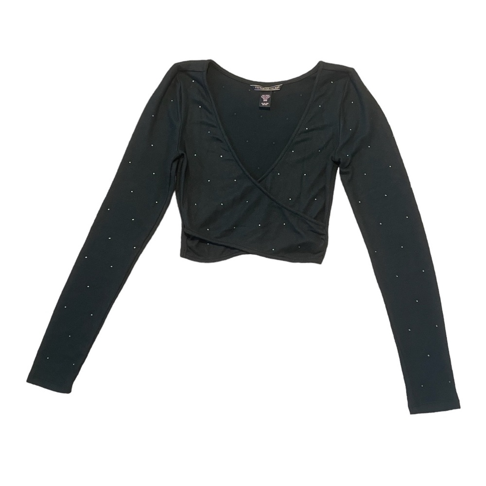 Victoria's Secret rhinestone cropped top
